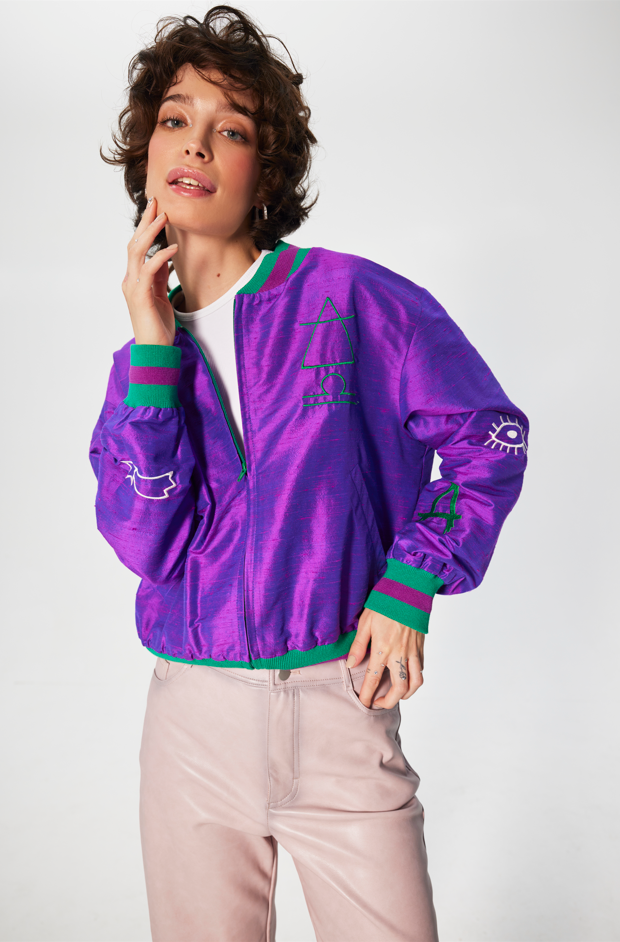 THE EYE BOMBER JACKET