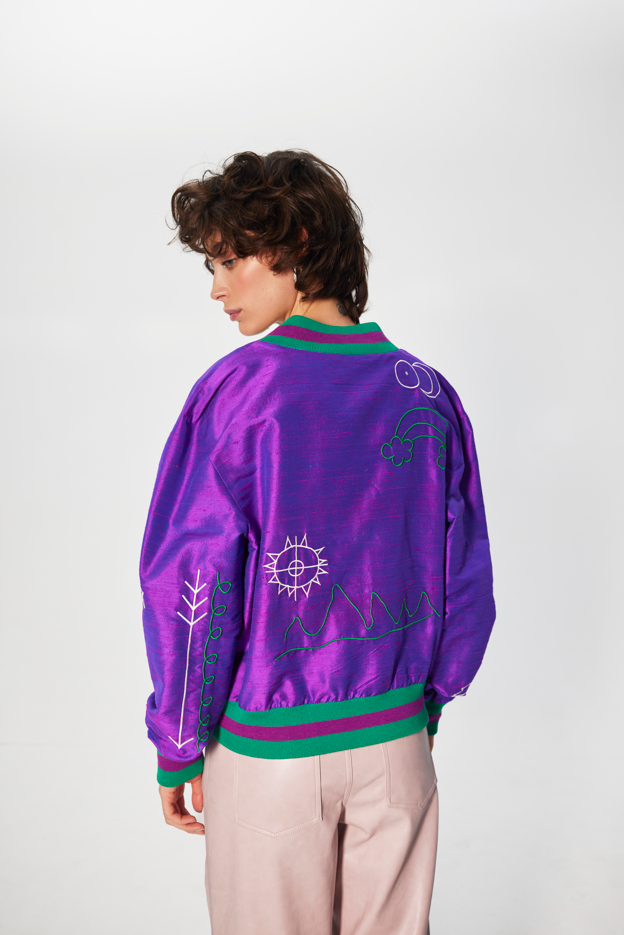 THE EYE BOMBER JACKET