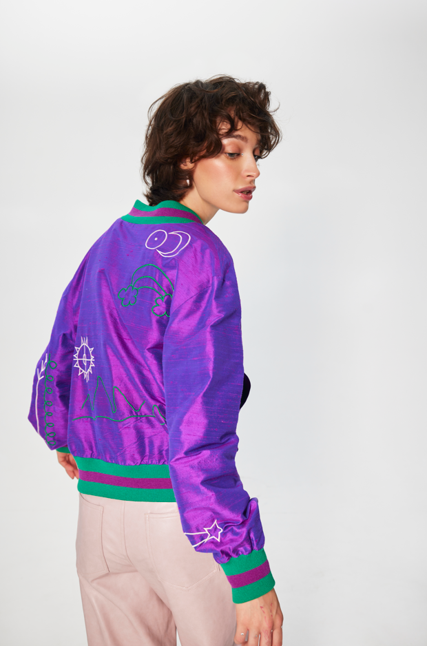 THE EYE BOMBER JACKET